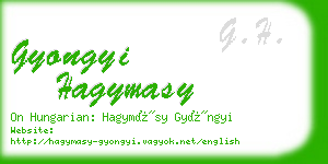 gyongyi hagymasy business card